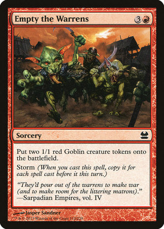 Empty the Warrens [Modern Masters] | Good Games North