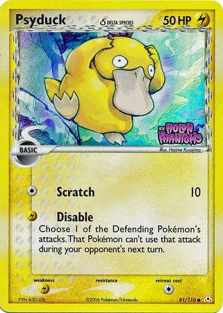 Psyduck (81/110) (Delta Species) (Stamped) [EX: Holon Phantoms] | Good Games North