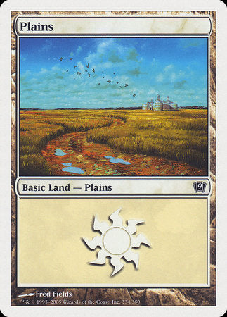 Plains (334) [Ninth Edition] | Good Games North