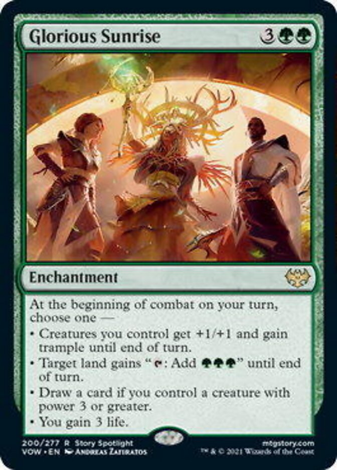 Glorious Sunrise [Innistrad: Crimson Vow] | Good Games North