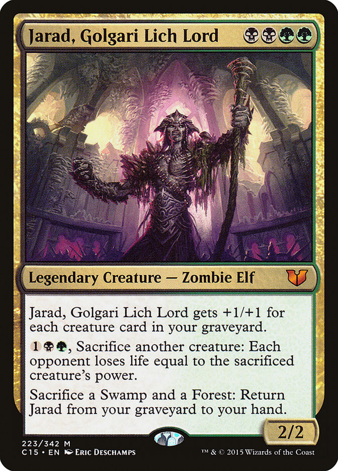Jarad, Golgari Lich Lord [Commander 2015] | Good Games North