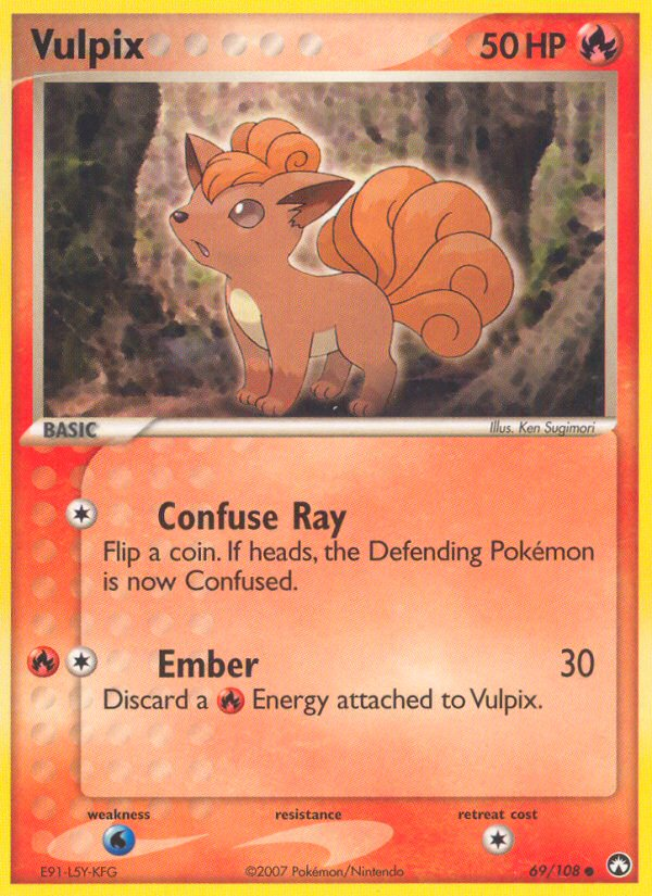 Vulpix (69/108) [EX: Power Keepers] | Good Games North