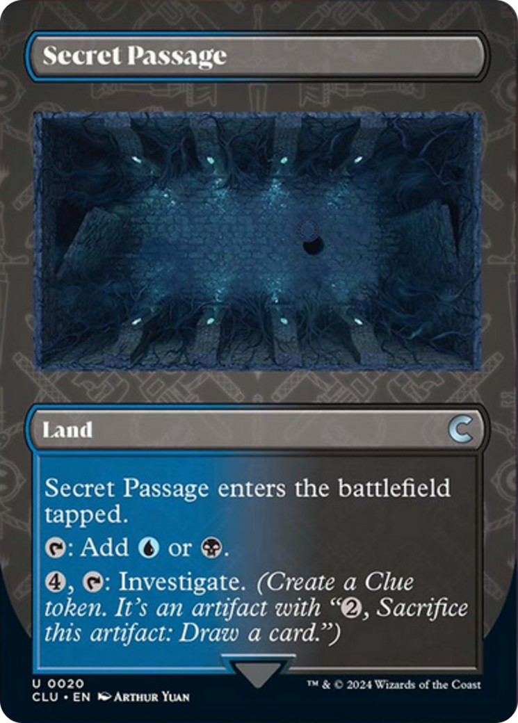 Secret Passage (Borderless) [Ravnica: Clue Edition] | Good Games North