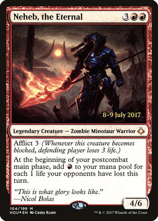 Neheb, the Eternal [Hour of Devastation Promos] | Good Games North