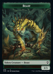 Satyr // Beast Double-sided Token [Commander Legends: Battle for Baldur's Gate Tokens] | Good Games North