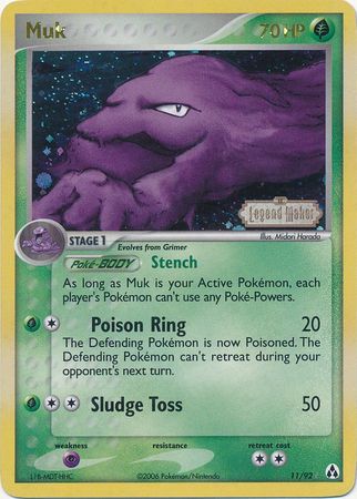 Muk (11/92) (Stamped) [EX: Legend Maker] | Good Games North