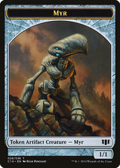 Myr // Pentavite Double-sided Token [Commander 2014 Tokens] | Good Games North