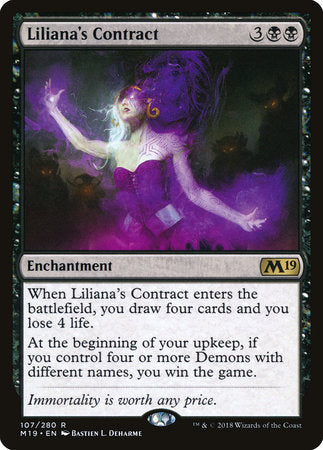 Liliana's Contract [Core Set 2019] | Good Games North