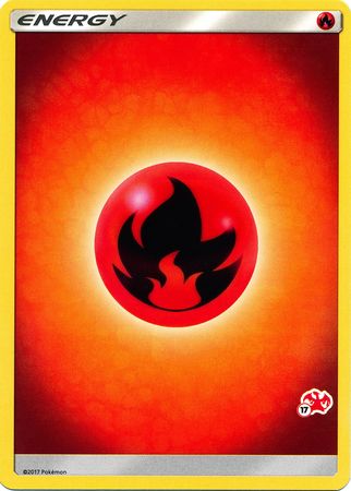 Fire Energy (Charizard Stamp #17) [Battle Academy 2020] | Good Games North