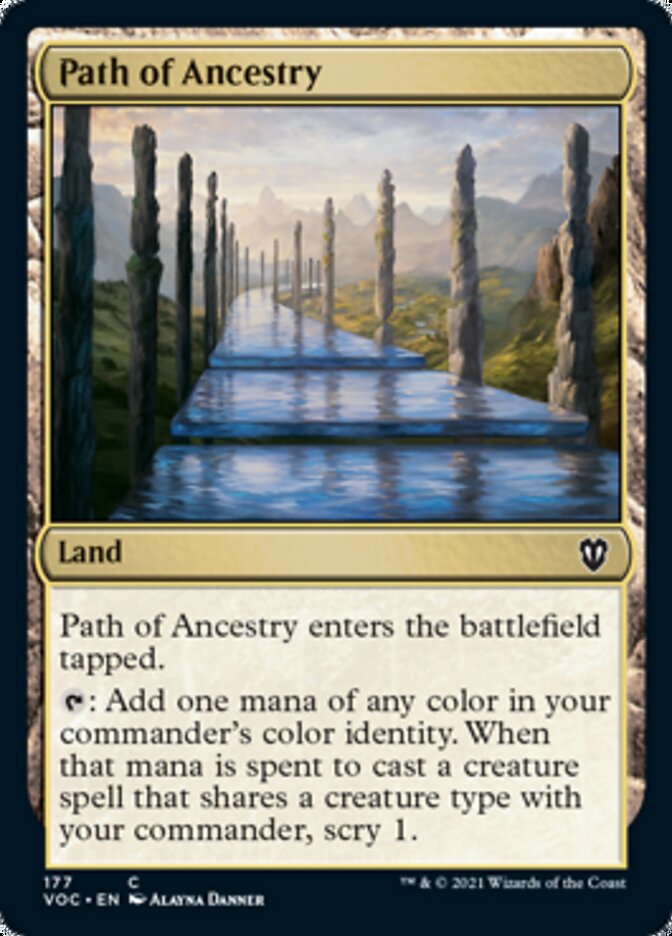 Path of Ancestry [Innistrad: Crimson Vow Commander] | Good Games North