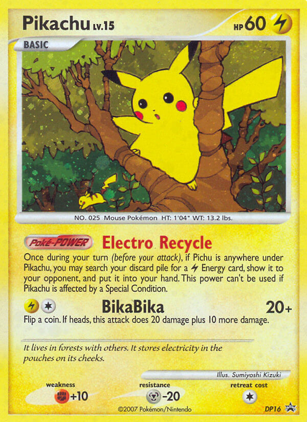 Pikachu (DP16) [Diamond & Pearl: Black Star Promos] | Good Games North