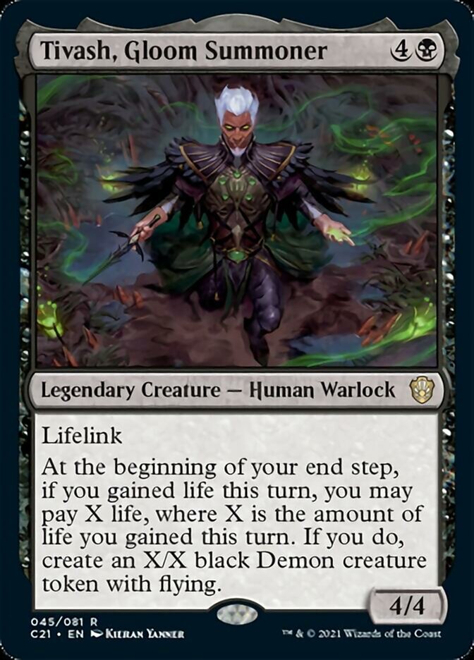 Tivash, Gloom Summoner [Commander 2021] | Good Games North