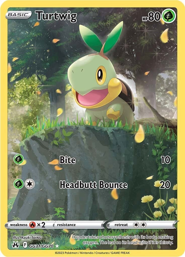 Turtwig (GG31/GG70) [Sword & Shield: Crown Zenith] | Good Games North