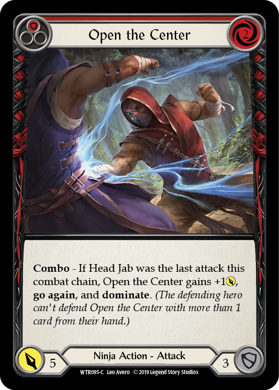 Open the Center (Red) [WTR095-C] Alpha Print Normal | Good Games North