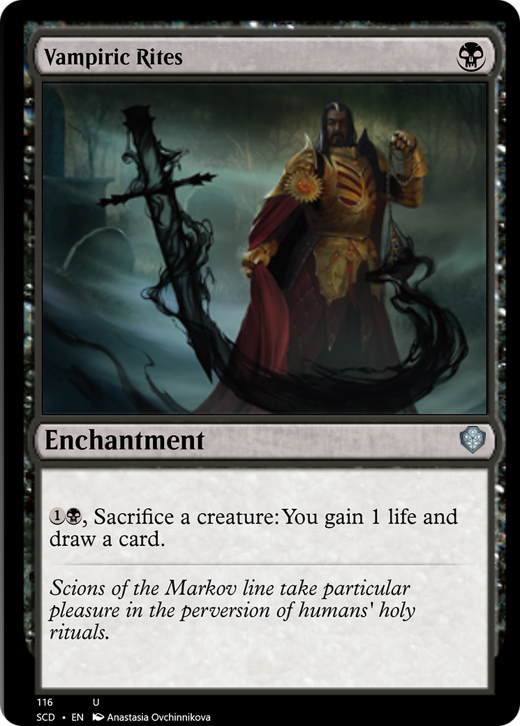 Vampiric Rites [Starter Commander Decks] | Good Games North
