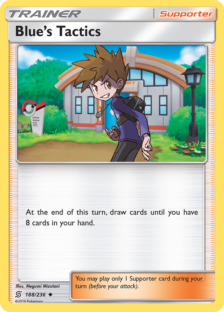 Blue's Tactics (188/236) [Sun & Moon: Unified Minds] | Good Games North