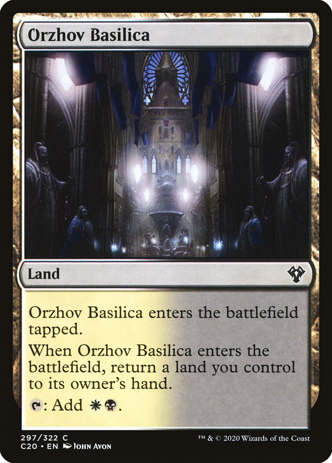 Orzhov Basilica [Commander 2020] | Good Games North