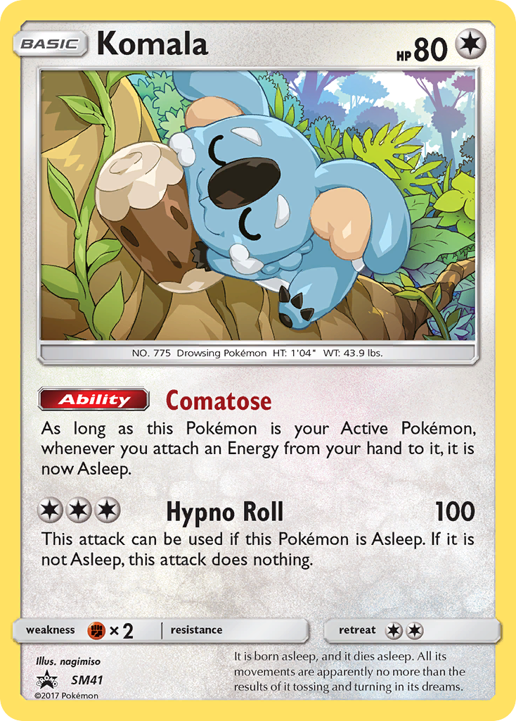Komala (SM41) [Sun & Moon: Black Star Promos] | Good Games North