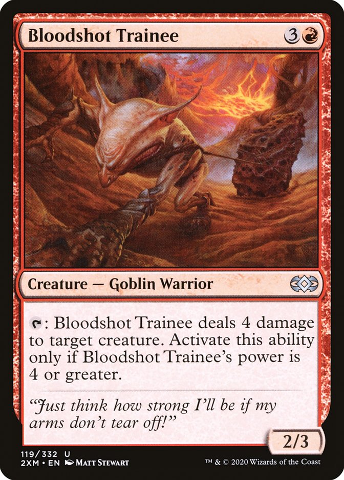 Bloodshot Trainee [Double Masters] | Good Games North