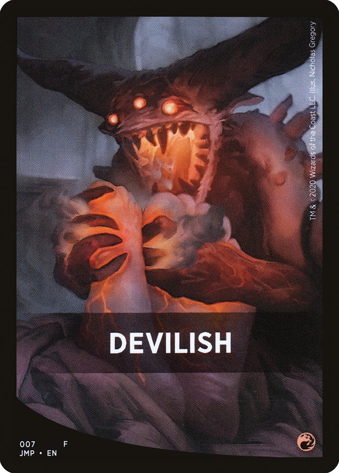 Devilish Theme Card [Jumpstart Front Cards] | Good Games North