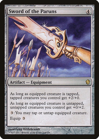 Sword of the Paruns [Commander 2013] | Good Games North