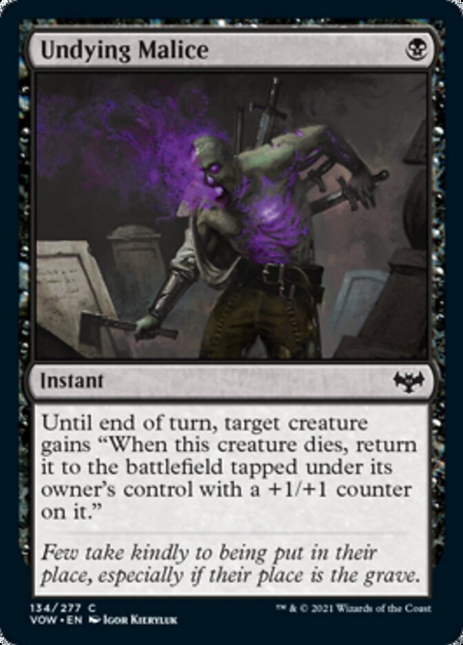 Undying Malice [Innistrad: Crimson Vow] | Good Games North