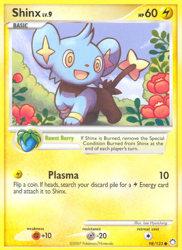 Shinx (98/123) [Diamond & Pearl: Mysterious Treasures] | Good Games North
