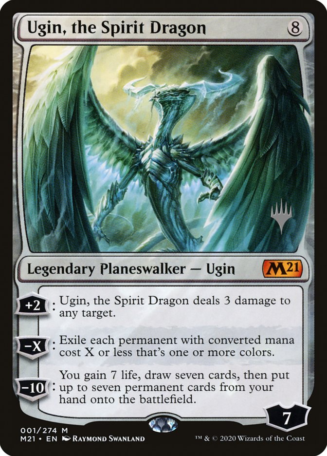 Ugin, the Spirit Dragon (Promo Pack) [Core Set 2021 Promos] | Good Games North