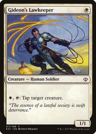 Gideon's Lawkeeper [Archenemy: Nicol Bolas] | Good Games North
