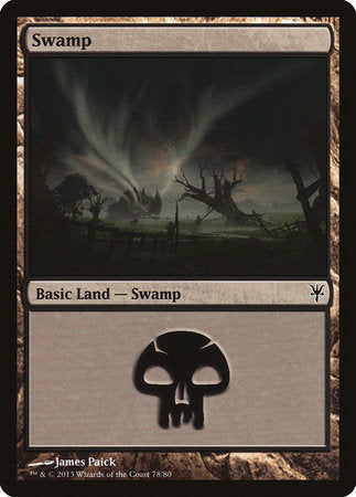 Swamp (78) [Duel Decks: Sorin vs. Tibalt] | Good Games North