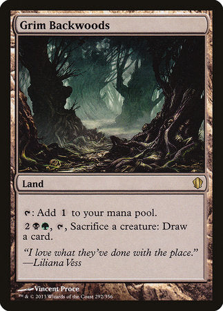 Grim Backwoods [Commander 2013] | Good Games North