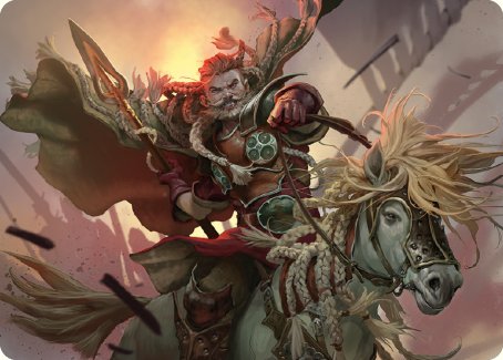 Eomer of the Riddermark Art Card [The Lord of the Rings: Tales of Middle-earth Art Series] | Good Games North