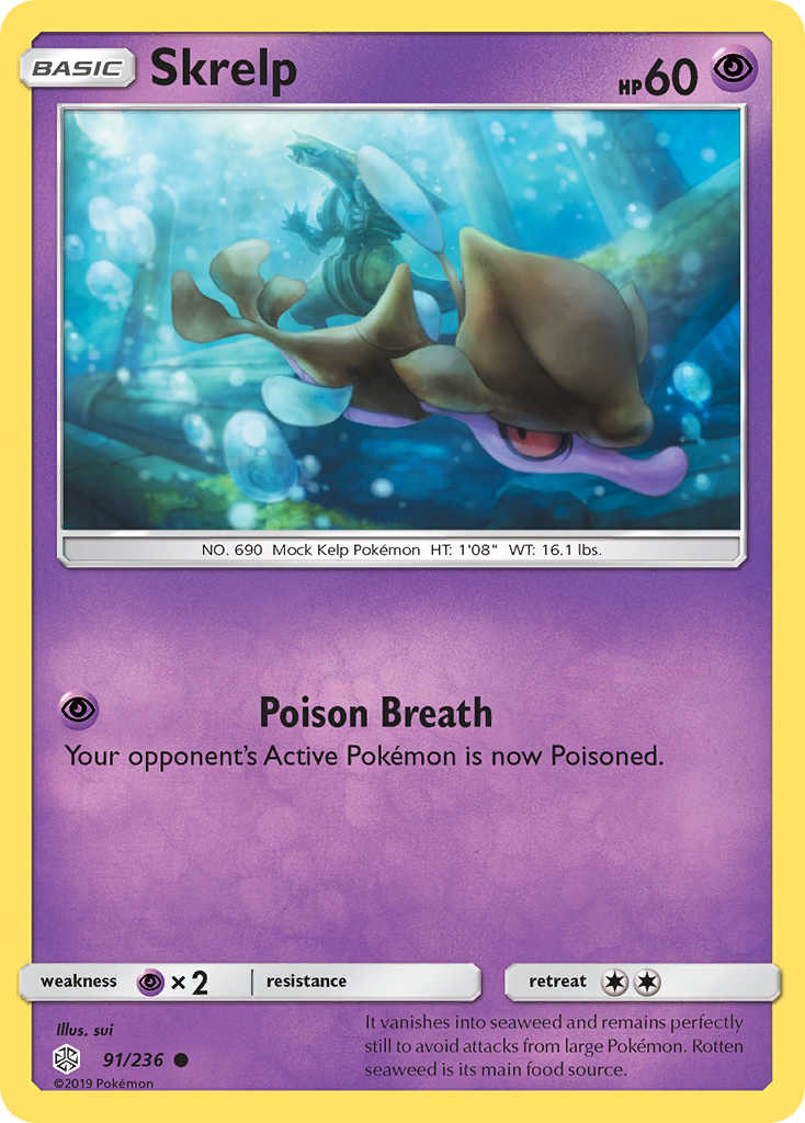 Skrelp (91/236) [Sun & Moon: Cosmic Eclipse] | Good Games North