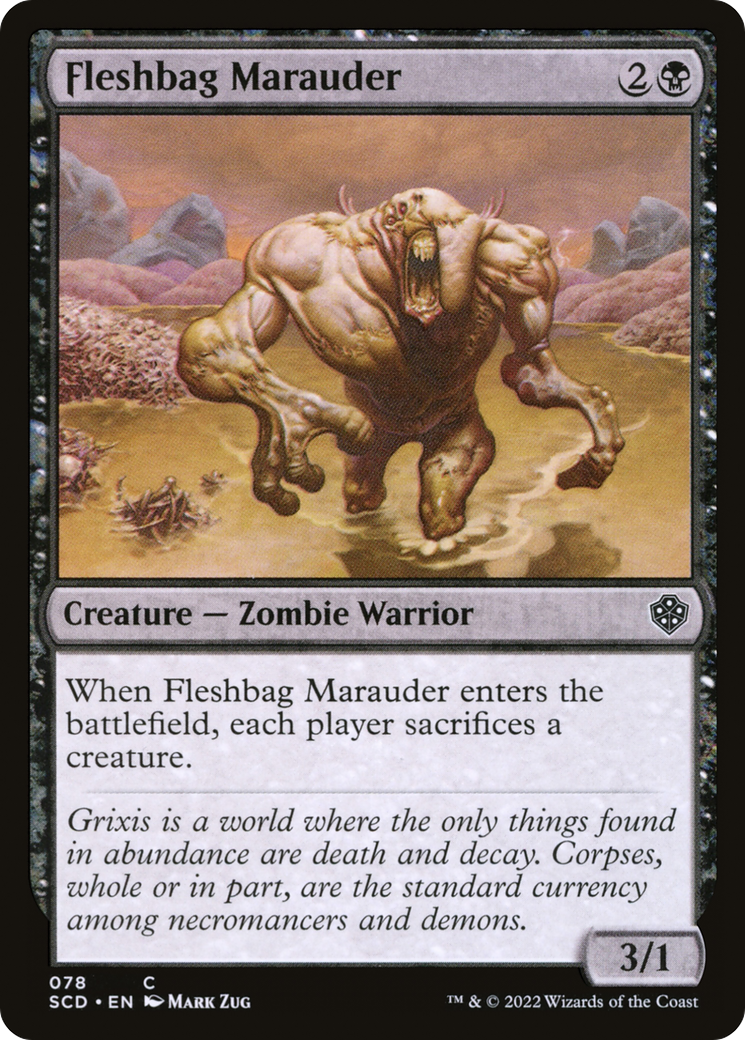 Fleshbag Marauder [Starter Commander Decks] | Good Games North