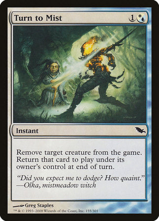 Turn to Mist [Shadowmoor] | Good Games North
