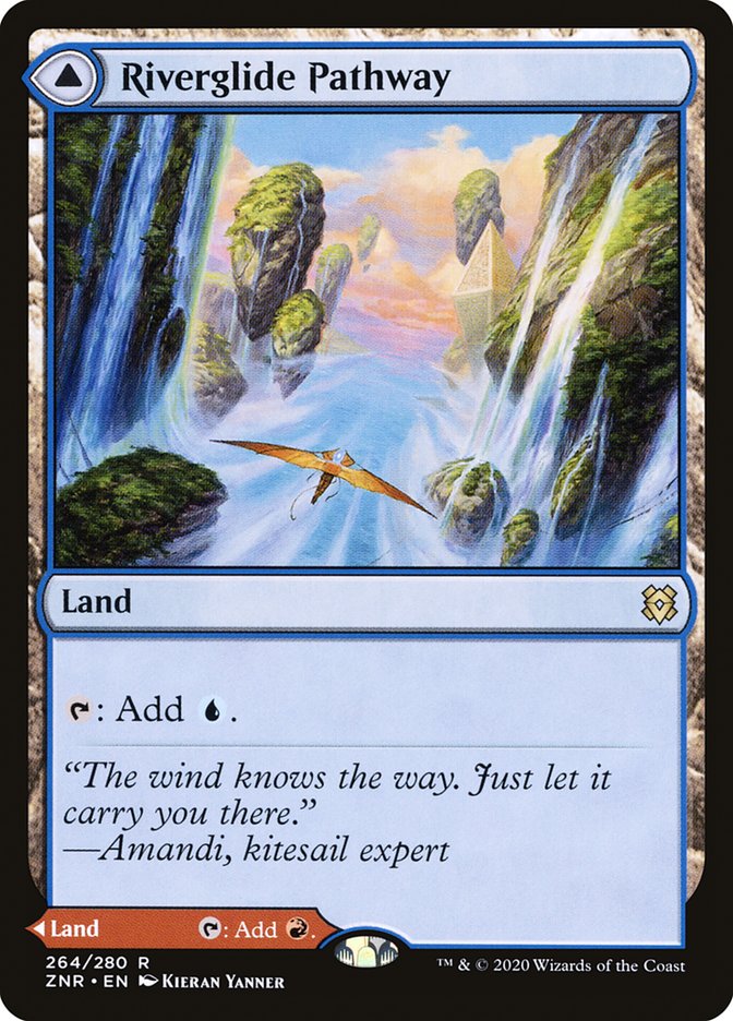 Riverglide Pathway // Lavaglide Pathway [Zendikar Rising] | Good Games North