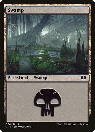 Swamp (334) [Commander 2015] | Good Games North