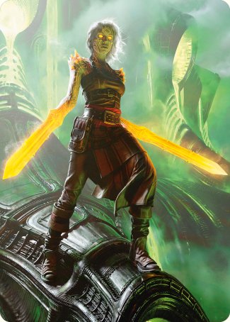 Nahiri, the Unforgiving Art Card [Phyrexia: All Will Be One Art Series] | Good Games North