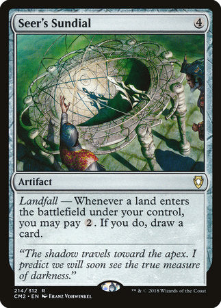 Seer's Sundial [Commander Anthology Volume II] | Good Games North
