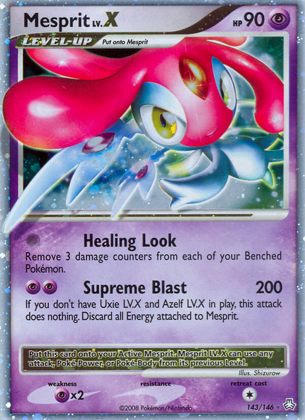 Mesprit LV.X (143/146) [Diamond & Pearl: Legends Awakened] | Good Games North