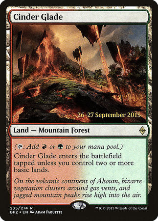 Cinder Glade [Battle for Zendikar Promos] | Good Games North