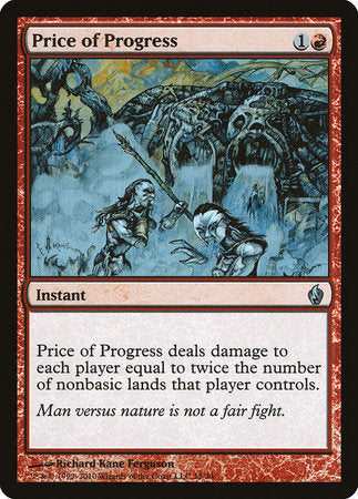 Price of Progress [Premium Deck Series: Fire and Lightning] | Good Games North