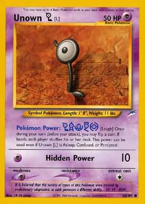 Unown [L] (86/105) [Neo Destiny Unlimited] | Good Games North