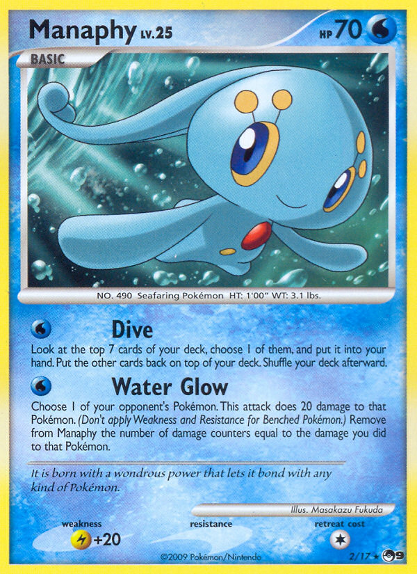Manaphy (2/17) [POP Series 9] | Good Games North