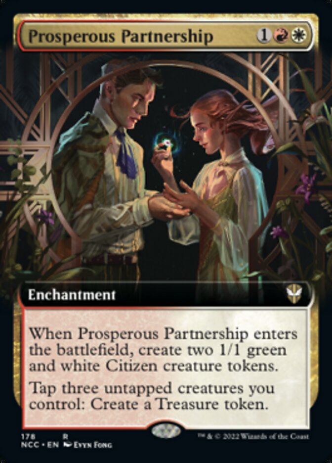 Prosperous Partnership (Extended Art) [Streets of New Capenna Commander] | Good Games North