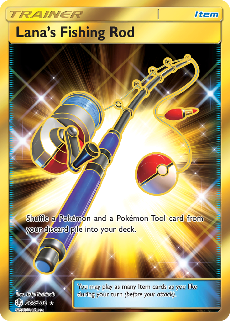 Lana's Fishing Rod (266/236) [Sun & Moon: Cosmic Eclipse] | Good Games North