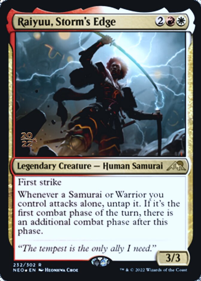 Raiyuu, Storm's Edge [Kamigawa: Neon Dynasty Prerelease Promos] | Good Games North