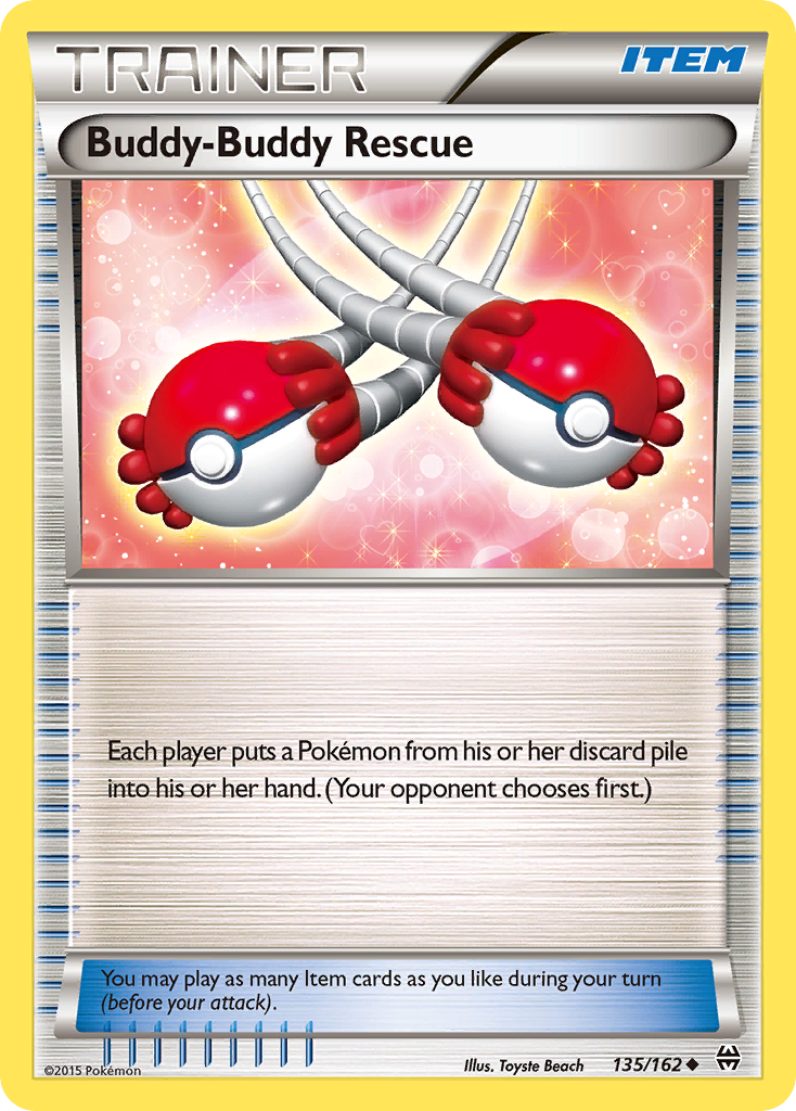Buddy-Buddy Rescue (135/162) [XY: BREAKthrough] | Good Games North