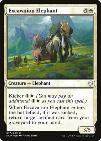 Excavation Elephant [Dominaria] | Good Games North