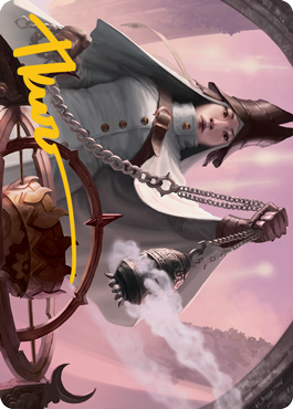 Celestus Sanctifier Art Card (Gold-Stamped Signature) [Innistrad: Midnight Hunt Art Series] | Good Games North